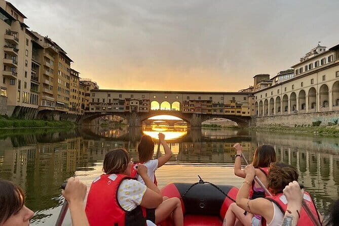Rafting on the Arno River in Florence under the Arches of Pontevecchio - Why Rafting Under Ponte Vecchio Is So Much More Than a Ride