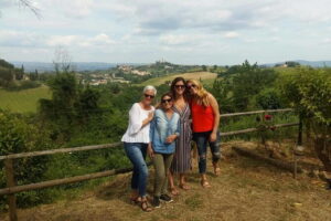 San Gimignano, Saffron and Vernaccia Wine from Florence - Monteriggioni Fortress: A Via Francigena Time-Stop