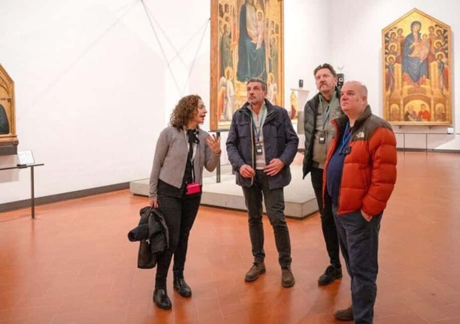 Semi Private Uffizi Gallery Guided Tour in Florence - If you add wine: what the pacing feels like at Vino Tasting Global Srl
