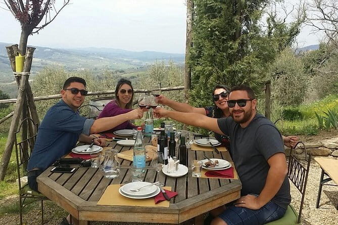 Sidecar tour in Florence and Chianti with wine tasting and lunch - Luiano Winery in Chianti: historical cellar + wine tasting lunch