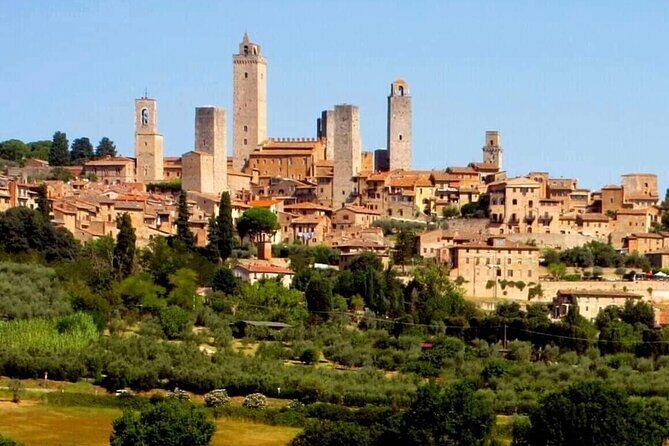 Small group San Gimignano, Tuscany & Pisa from Florence - Stop 1: San Gimignano towers, UNESCO vibes, and Vernaccia stops