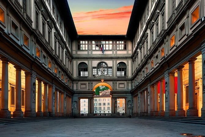 Small Group Uffizi Gallery Guided Tour - Where you meet: Leonardo da Vinci statue at Piazzale degli Uffizi
