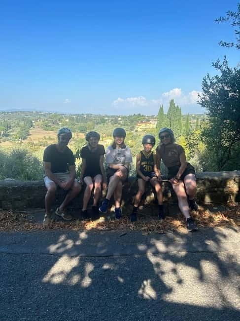 Sunset E-bike Tour of Tuscan & Florentine Hills with tasting - San Miniato al Monte: the Florence view moment
