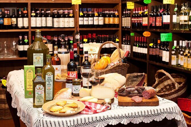 TOUR and TICKETS, VISIT TO THE MILL AND EVO OIL TASTING - Bruschetta with EVO and a glass of Tuscan wine