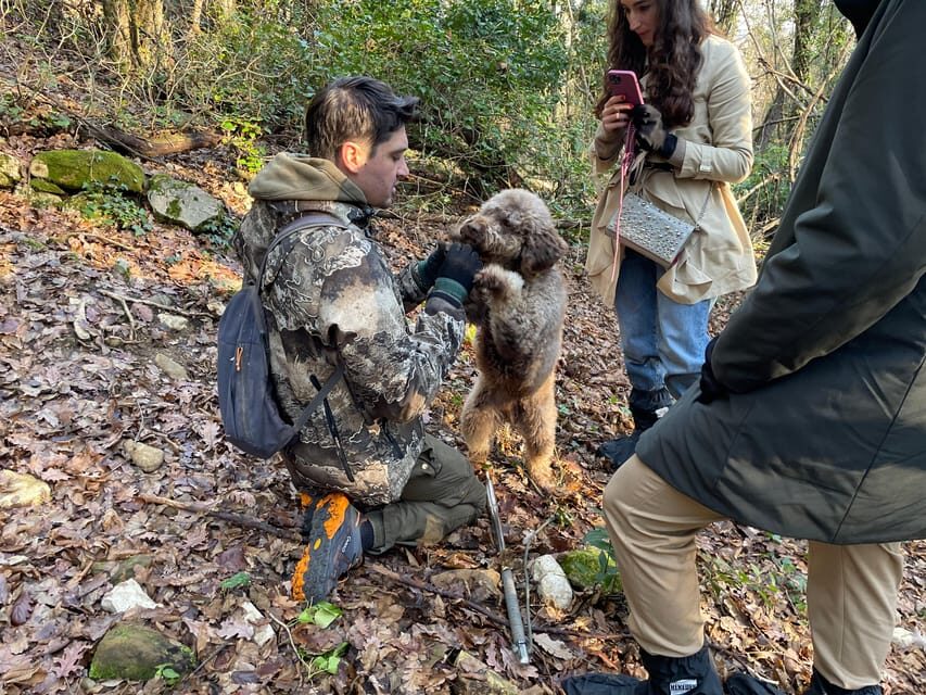 Truffle hunting in Chianti with pasta cooking class & lunch - Lunch on the Terrace: How Truffles Become a Meal