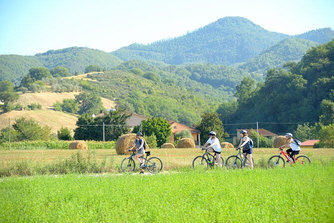Tuscan countryside bike tour and food tasting - Vicchio village and lake time: short walk, big payoff