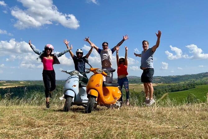 Tuscany Sunset Vespa tour with Dinner at a Chianti Winery - Chianti Vespa riding: paved-road cruising with real guidance