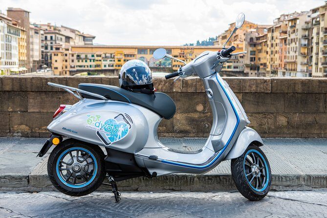 Vespa Elettrica 70 (125) Rental for the Full Day in Florence - Picking Up the Electric Vespa in Borgo Ognissanti