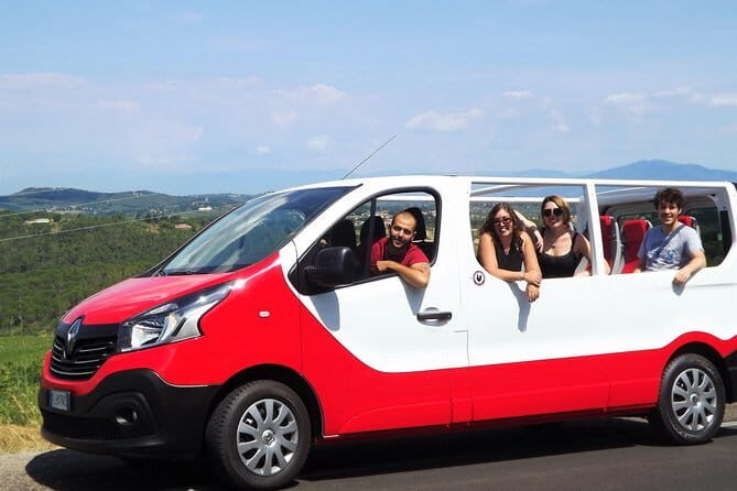 Villages of Chianti with lunch and tasting in Open Top Van - Castello di Montefioralle: stepping into a hill town behind medieval walls