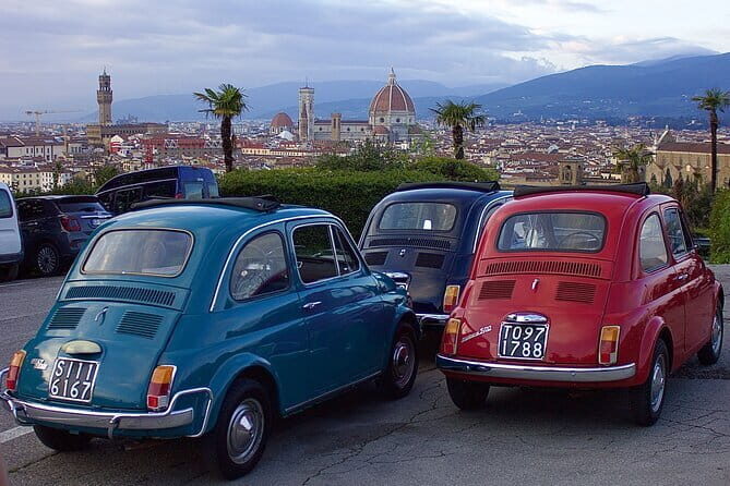 Vintage Fiat 500: 2-Hour Florence Tour with Guide - Key highlights you’ll feel right away