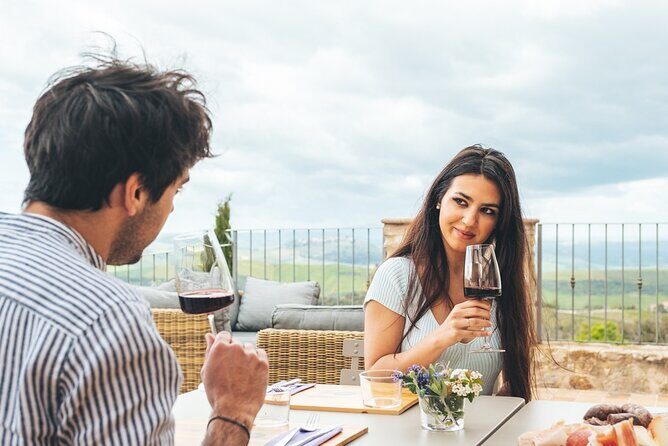 Visit to the Cellar with Wine & Food Tasting over the Val d'Orcia - Podere Montale and the Montecucco DOCG focus