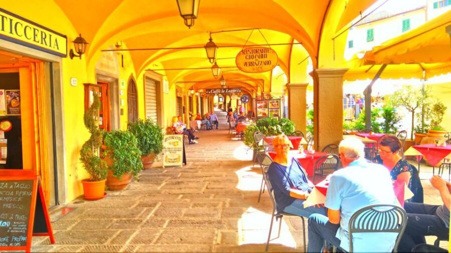 Wine Tour in Open Top Van - Greve in Chianti: a quick town break with local shop energy